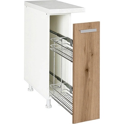 Matis Кухненски шкаф долен бутилиера in d20 дъб артизан