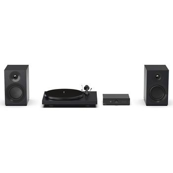 Pro-Ject Комплект Pro-Ject Colourful Audio System E - черен мат (9120129868051)