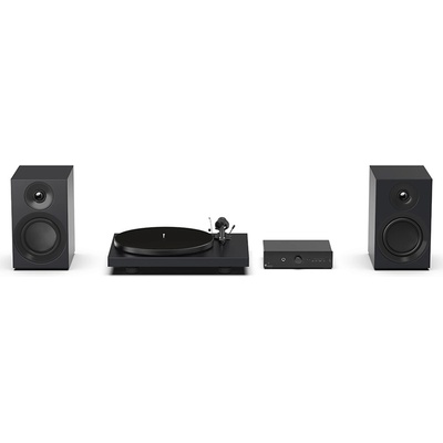 Pro-Ject Комплект Pro-Ject Colourful Audio System E - черен мат (9120129868051)