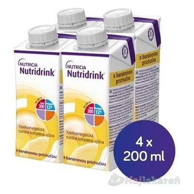 Nutridrink Banán 24 x 200 ml