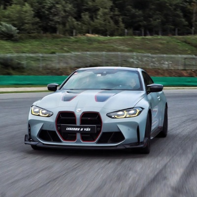 Jízda v BMW na okruhu
