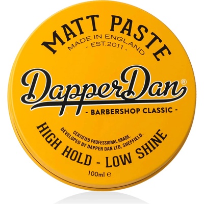 Dapper Dan High Hold Low Shine Matt Paste 100 ml varianta Nový obal
