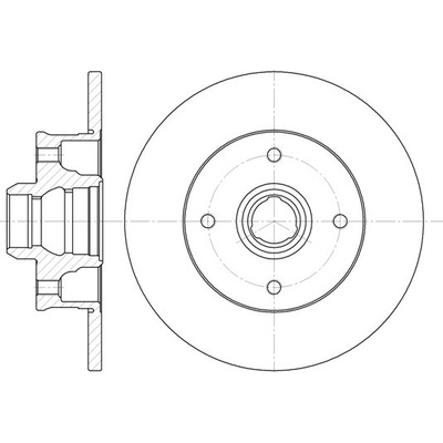 Brzdový kotúč REMSA 6024.00