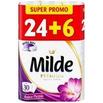 Milde тоалетна хартия 24+6бр. RELAX PURPLE (м-87-93)