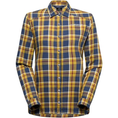 La Sportiva Rambler Lined Flannel LS Night Sky/Chalk