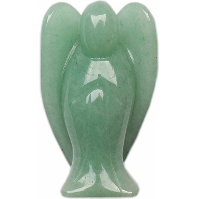 Nefertitis Avanturín zelený anděl strážný NF3655 - XL - cca 5 cm
