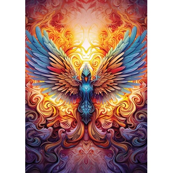 Art Puzzle - Puzzle Colorful Phoenix - 1 000 piese