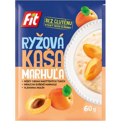 Fit Ryžová kaša marhuľa 60 g