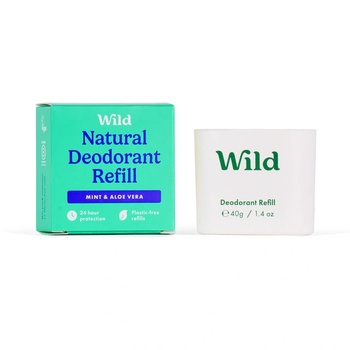 WILD Mint & Aloe Vera Деостик, 40 g Refill, мъже