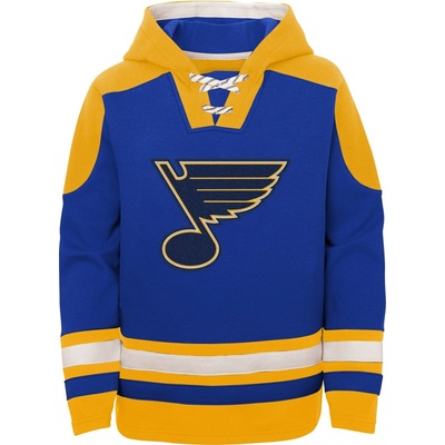 Detská hokejová mikina s kapucňou Outerstuff Ageless must have NHL St. Louis Blues