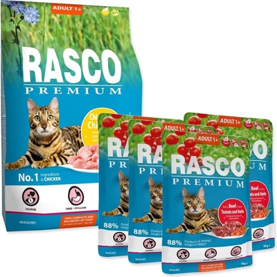 Rasco Premium Adult kuře 2 kg