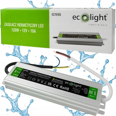 ECOLIGHT Napájecí zdroj - 12V - 10A - 120W EC79765