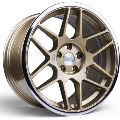 3SDM 0.09 9,5x18 5x112 ET40 gold mirror lip