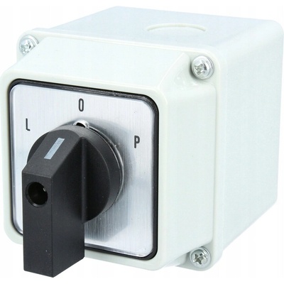 Křížový vačkový spínač Adelid 16A 0-1 1F IP65 70x70 mm