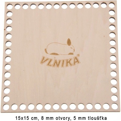 Dno překližkové čtverec Varianta: 15x15 cm-8 mm