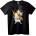 NOONEBRAND Рок звезда Миньон тениска - 2XL, Black