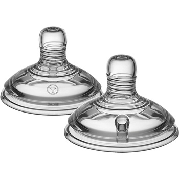 Tommee Tippee Биберони Tommee Tippee - Natural Start, Звезда 4 капки, 6m+, 2 броя (TT.0011)