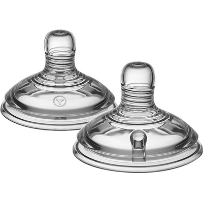 Tommee Tippee Биберони Tommee Tippee - Natural Start, Звезда 4 капки, 6m+, 2 броя (TT.0011)