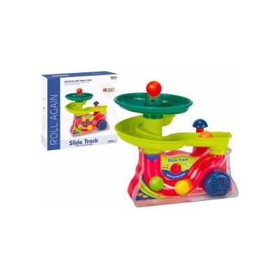 LeanToys Fountain Slide for Balls Balls Sounds Colorful