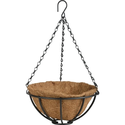 Esschert Design Висяща метална кошница Цвете, ⌀ 25, 2 cm - Esschert Design (ZEE-BPH70)