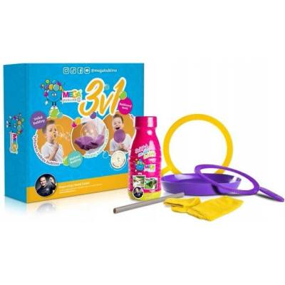 Megamanie Sada Megabublina 3v1 250 ml