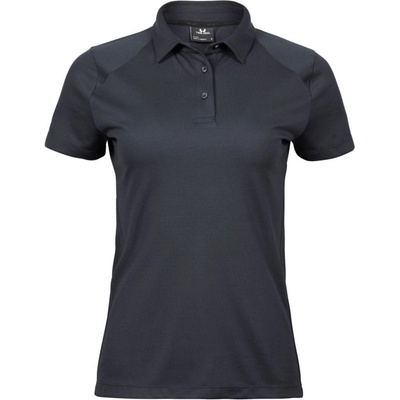 TeeJays Polokošile polo 7201 sportovní krátký rukáv dámské Šedá tmavá