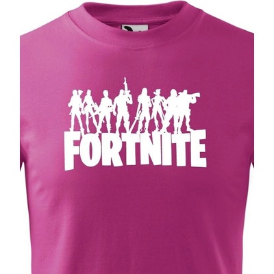 Dětské tričko Fortnite Purpurová Canvas Dětské tričko Bezvatriko.cz 1