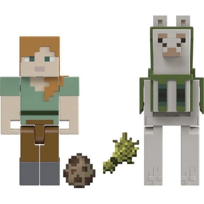 Mattel Minecraft dvojbalení Alex and Llama