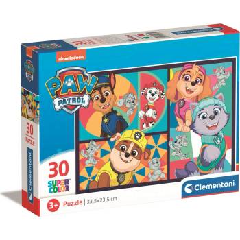 Clementoni - Puzzle SuperColor Puzzle: Paw Patrol - 1 - 39 piese