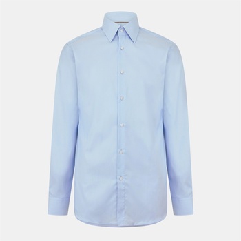 HUGO BOSS Риза с дълъг ръкав Boss Men's Long Sleeve Tailored Fit Shirt - Light/Blue