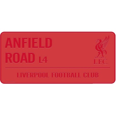 Fan-shop Plechová cedule LIVERPOOL FC Fullred