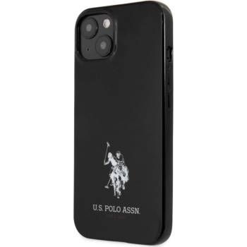 U.S. Polo Assn Калъф U. S. Polo - Horses Logo, iPhone 13 Pro, черен (3666339029630)