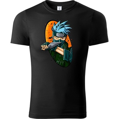 Naruto tričko Kakashi Hatake černá