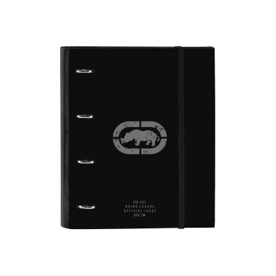 Eckō Unltd Папка с пръстени Eckō Unltd. Rhino Черен Сив 27 x 32 x 3.5 cm