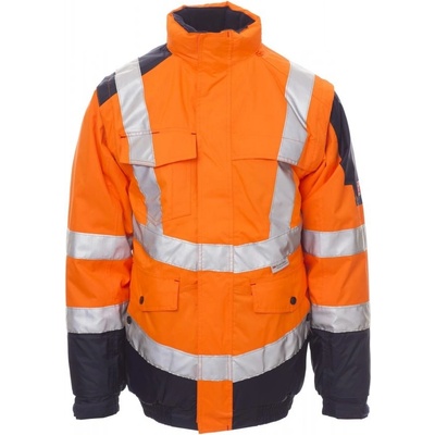 Payper bunda INTERSTATE Žltá Fluo Námornícka Modrá