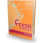  Тетрадка Fresh, A5, широки редове, офсетова хартия, твърда корица, 150 листа (570-оп.10)