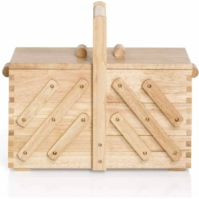 Kazeta - dřevěný košík na šicí potřeby, vel. M - světlý - PRYM – Zbozi.Blesk.cz