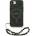 GUESS PU Leather 4G Colored Ring Strap MagSafe Заден калъф за iPhone 16e Black Guess | Cheren | ЖЕНИ | UNI