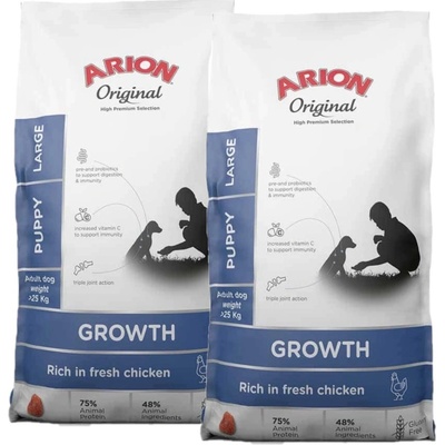 Arion Original Growth Large Breed kuřecí 2 x 12 kg