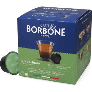 Caffè Borbone | Decaffeinato - 16 капсули за Dolce Gusto