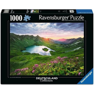 Ravensburger Německo Horské jezero v Allgäu 1000 dielov