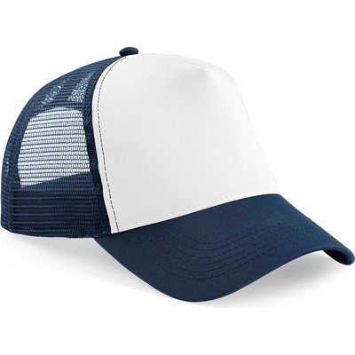 Beechfield Snapback Trucker dětská námořní modro-bílá – Zboží Dáma