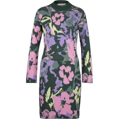 DEDICATED Дамска рокля Dedicated Women's Dress Lo Pepita Cats Dress - Warped Flowers (134-1237-0314)