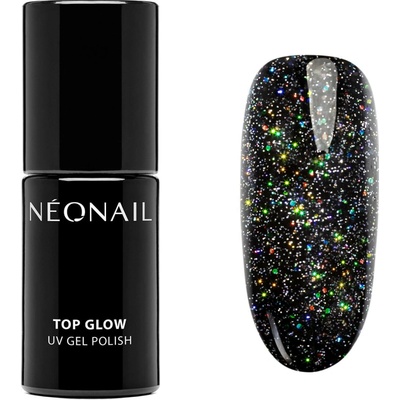 Gelový top 7,2 ml Top Glow Multicolor Holo