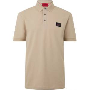 Hugo Блуза с яка Hugo Dereso Polo Shirt - Open Beige