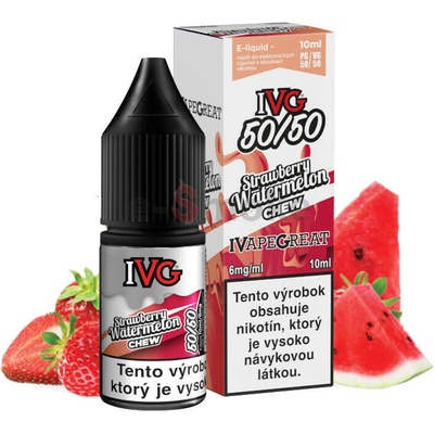 IVG 50/50 Strawberry Watermelon Chew 10 ml 6 mg