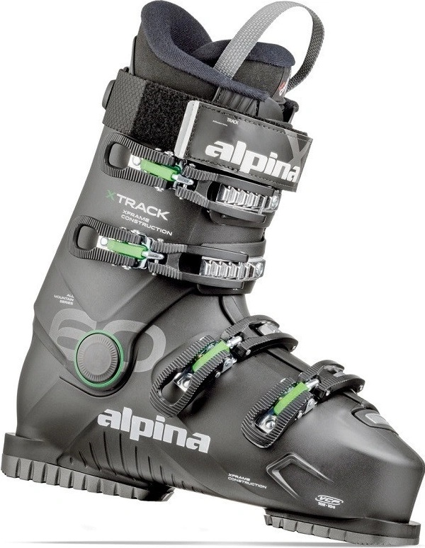 【展示品】ALPINA ビッグサイズスキーブーツ XTRACK60 ブラック XTRACK 60
