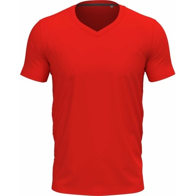 Stedman Stretch-T V-neck scarlet red