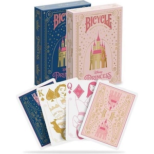 The United States Playing Card Company Колекционерски карти за игра Bicycle Disney Princess, Pink/Navy