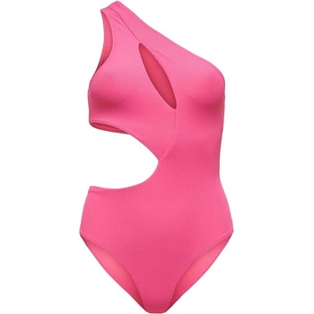 ONLY Бански костюм Only Selena Peekaboo swimsuit - Pink (Fandango Pink)
